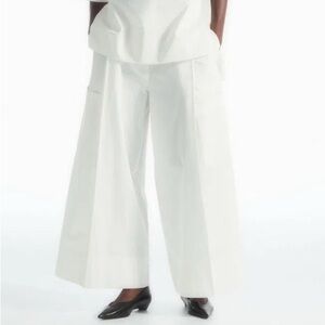 COS elasticized pleated culottes 34 (4)
